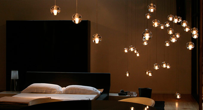 Ideas originales para iluminar el dormitorio
